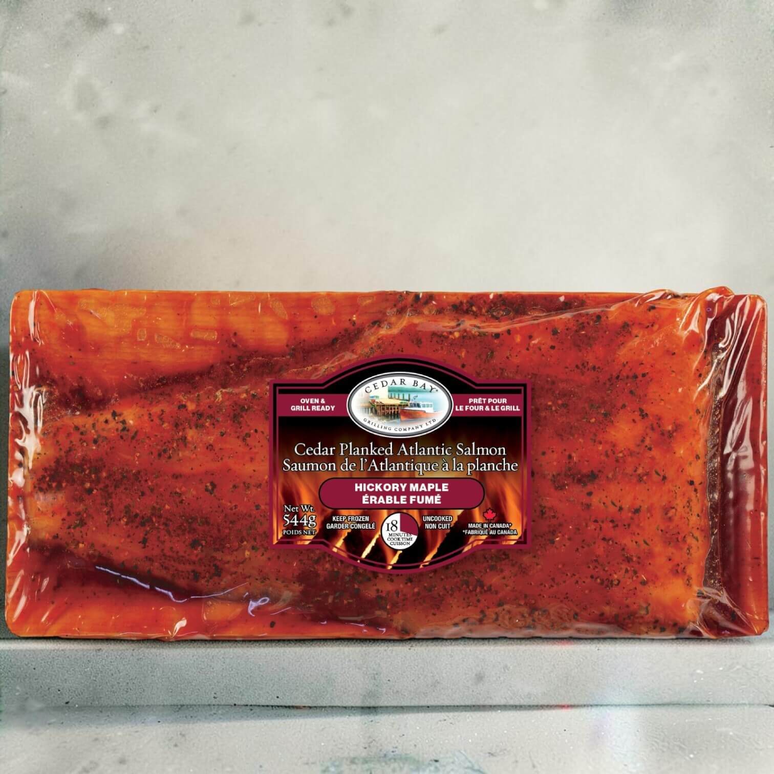 Hickory Maple Salmon Plank