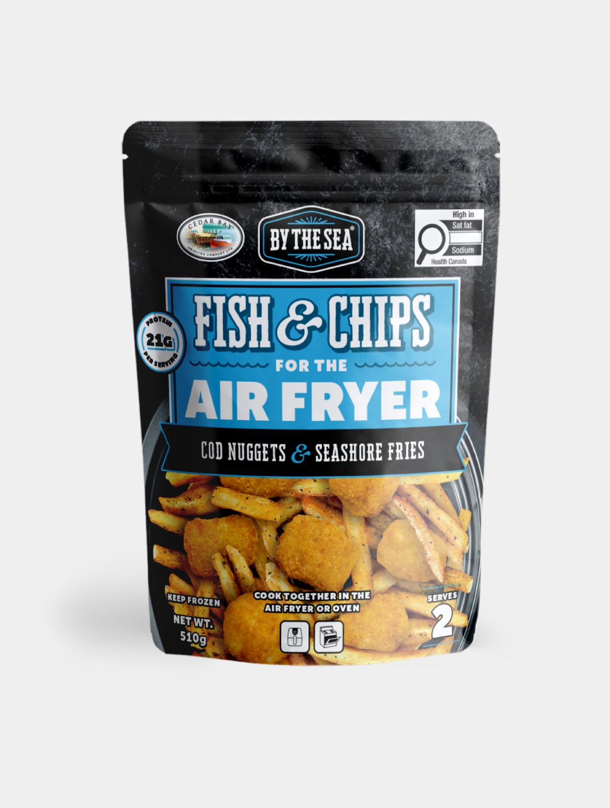 Fish & Chips Cod Nuggets with Seashore Fries