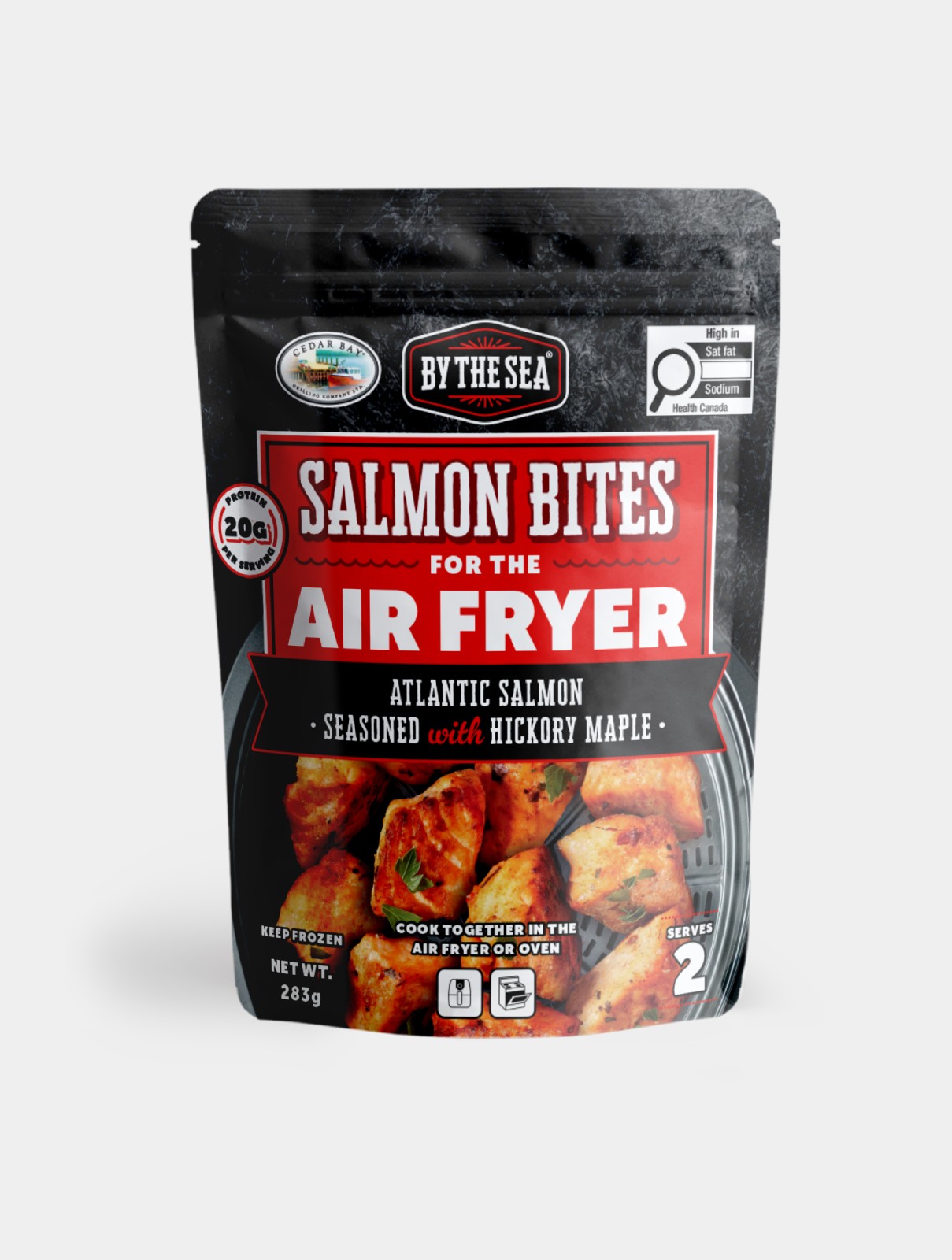 Salmon Bites Hickory Maple