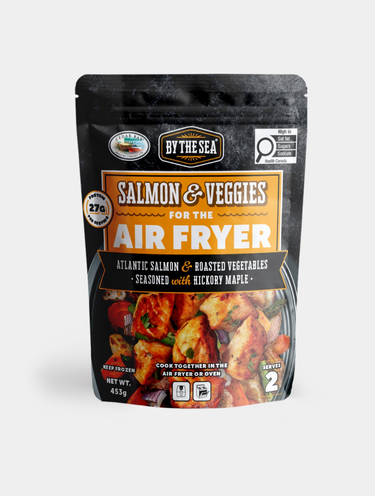 Salmon & Veggies Hickory Maple