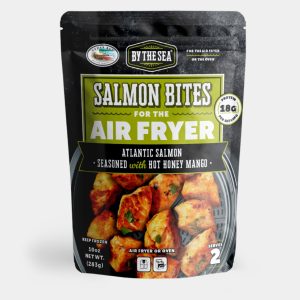 Salmon Bites Hot Honey Mango