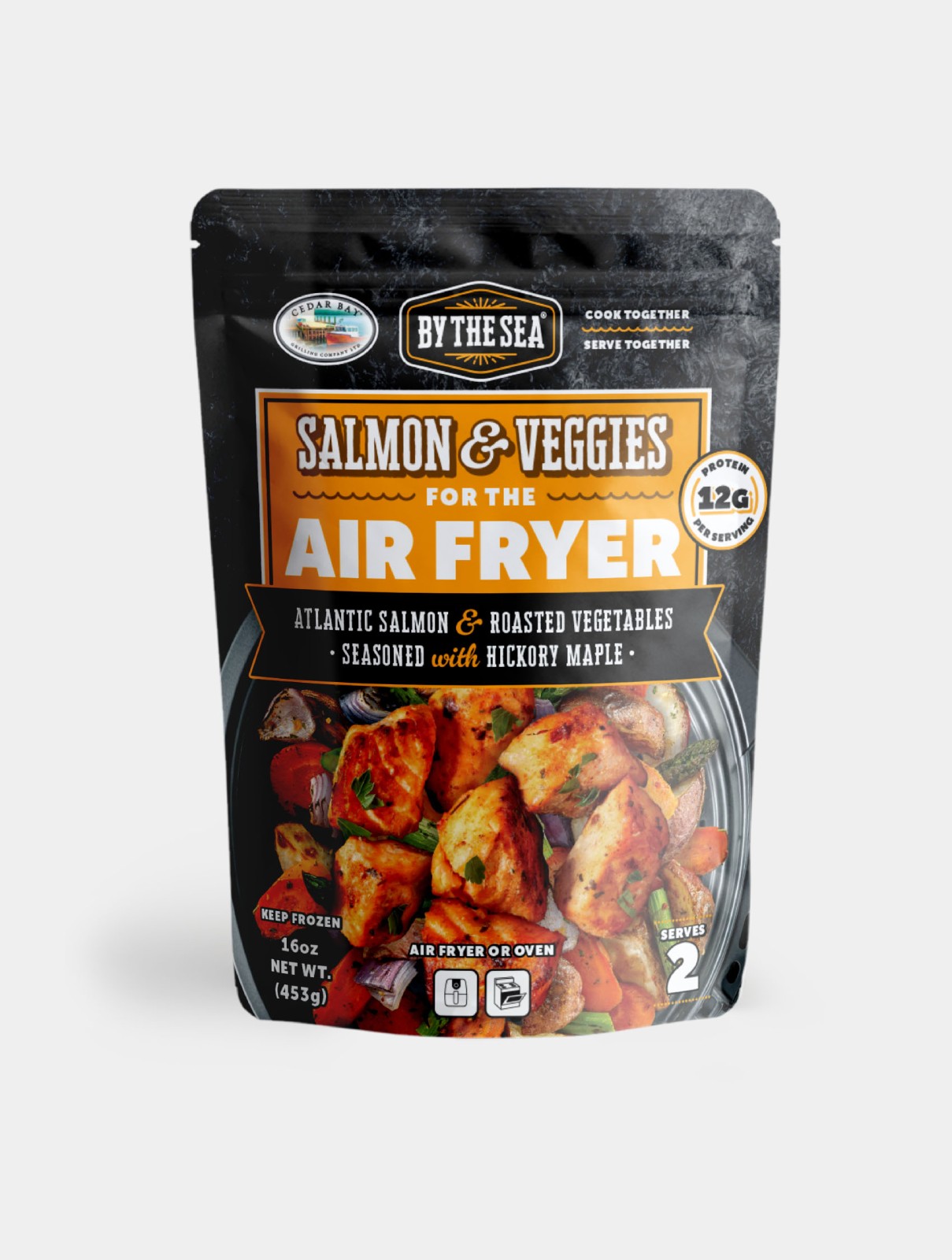 Salmon & Veggies Hickory Maple