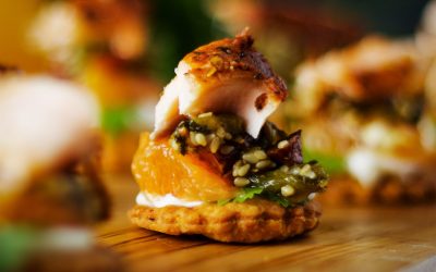 Orange Glazed Salmon Bites