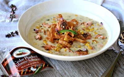 Jalapeno Corn Salmon Chowder