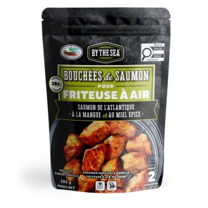 Salmon Bites Hot Honey Mango