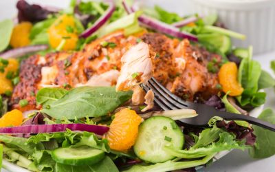Sweet and Savory Salmon Salad