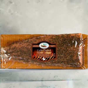 Sugar & Spice Salmon Plank